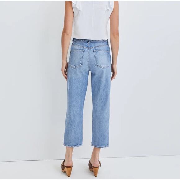 Veronica Beard Jeans High Rise Straight Leg Ankle Size 32 New - Picture 2 of 7